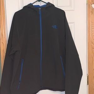North face jacket with hood